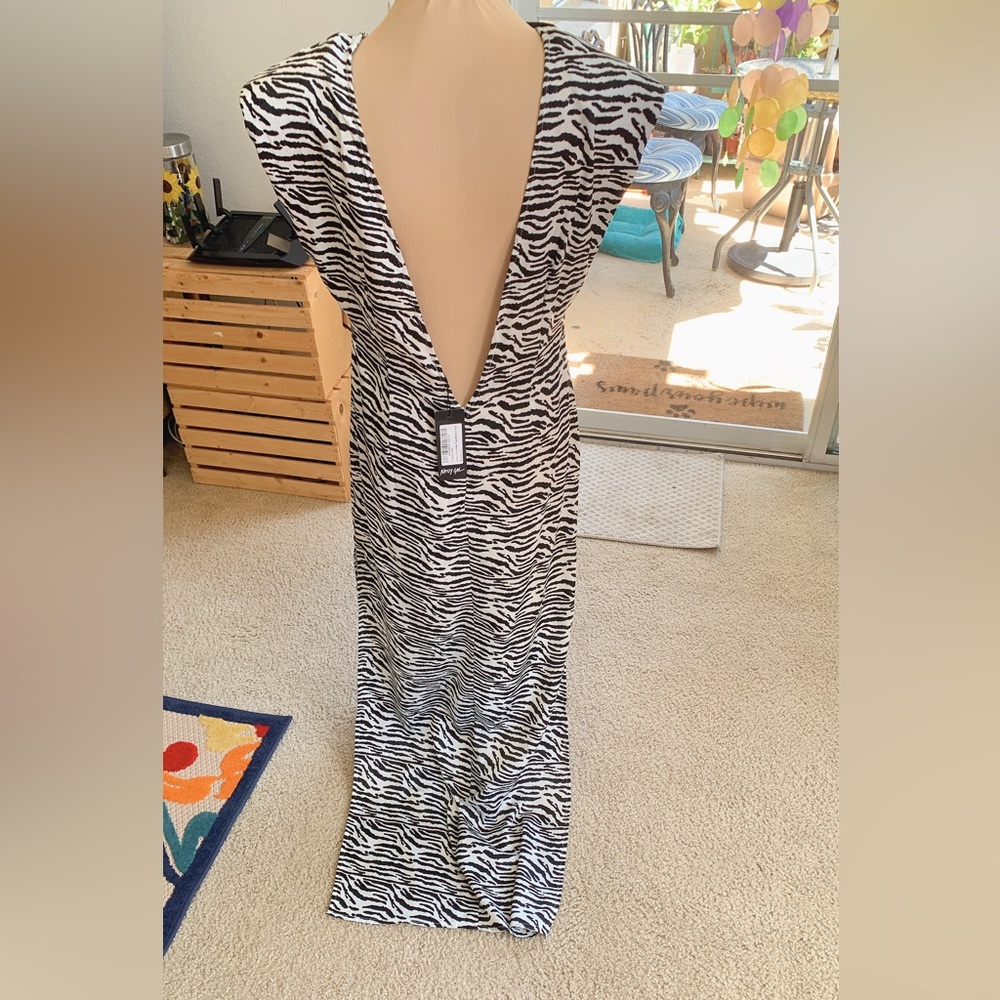 Zerba Print Midi  Dresses Size 10 NWT - Picture 10 of 17
